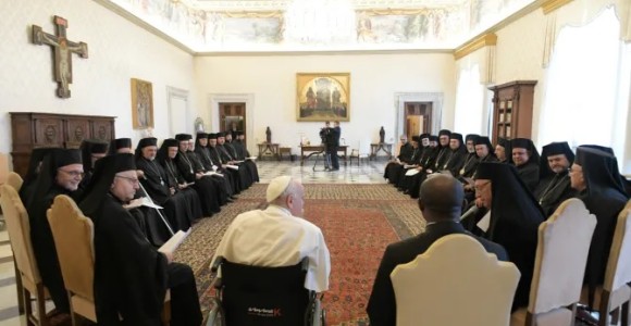 Pope Francis discusses ‘survival of Christians in the Middle East’ with Melkite bishops