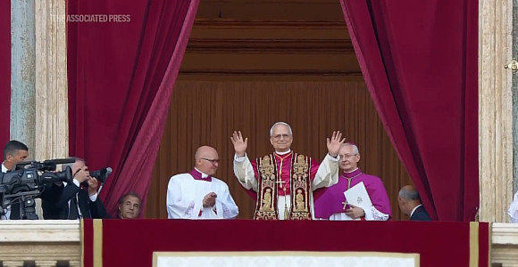Robert Prevost of the United States is named Pope Leo XIV
