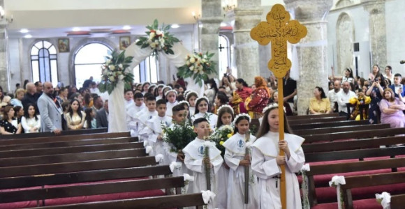 Hope in Iraq: Churches full as 1,500 children celebrate first Communion