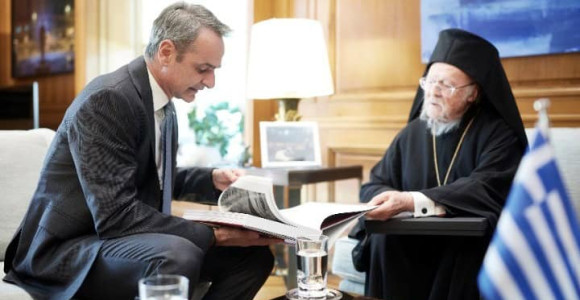 Patriarch and Greek PM Discuss Middle East Christians