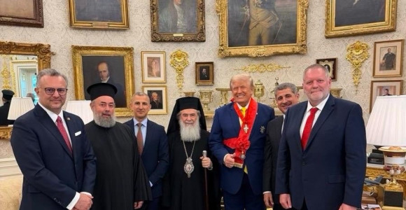 Patriarch of Jerusalem at the White House: Focus on Christian Communities in the Middle East