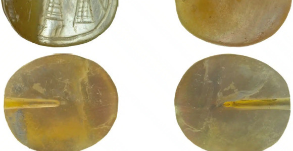Rare Mother-of-Pearl Seal Found in Israel Reveals Assyrian-Era Trade and Cultural Links